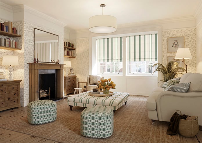 Winnies Stripe, Daws - Roman Blind - Image 6